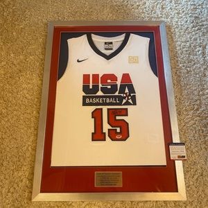 Magic Johnson USA Signed Jersey